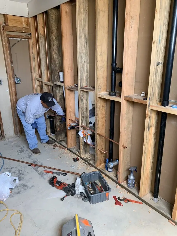 Commercial rough-in plumbing for Trenchless Sewer Repair in Pitman